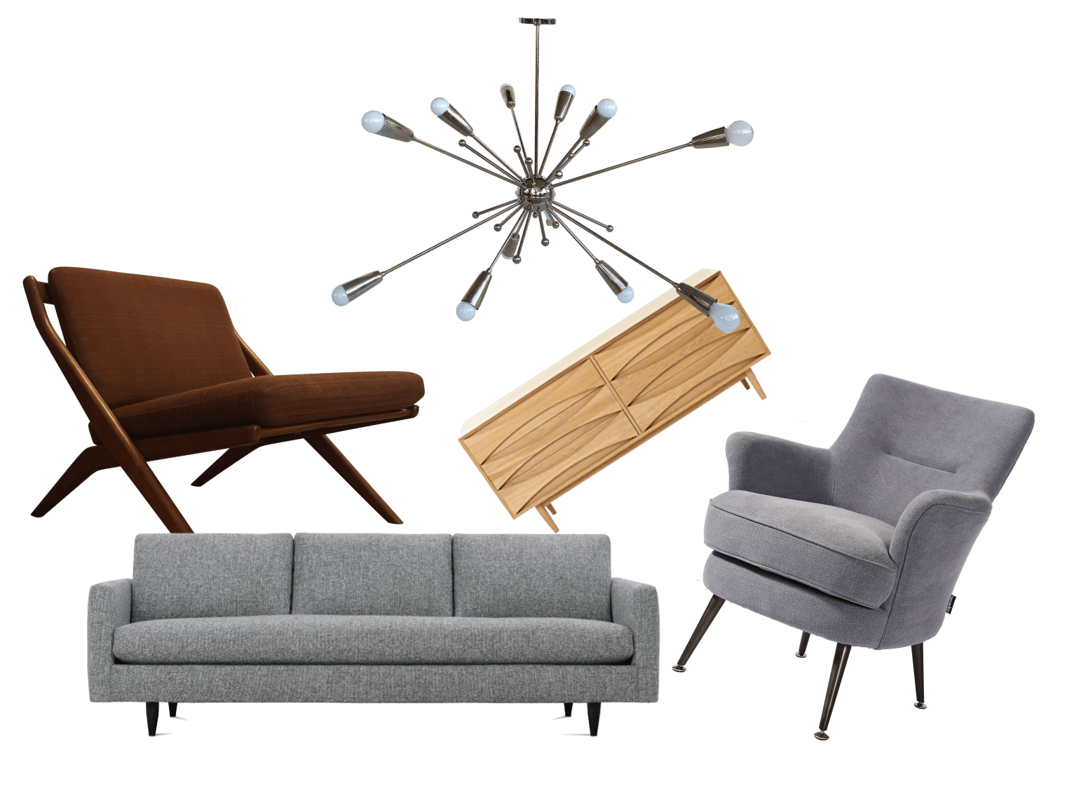 Furniture and design assets library